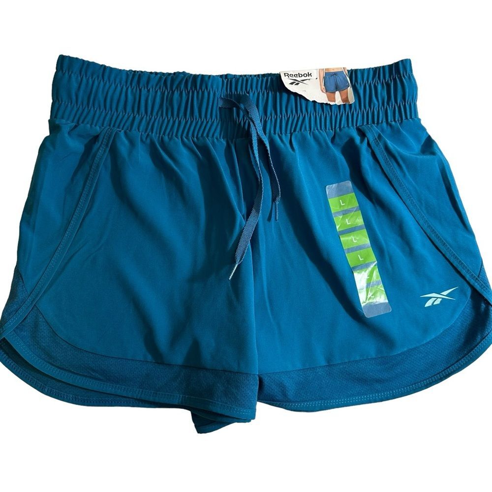 Reebok Teal‎ Running Athletic Shorts - Size Large - NWT